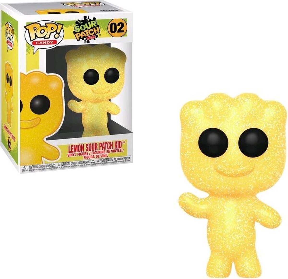 Pop Sour Patch Kids Lemon Vinyl Figure