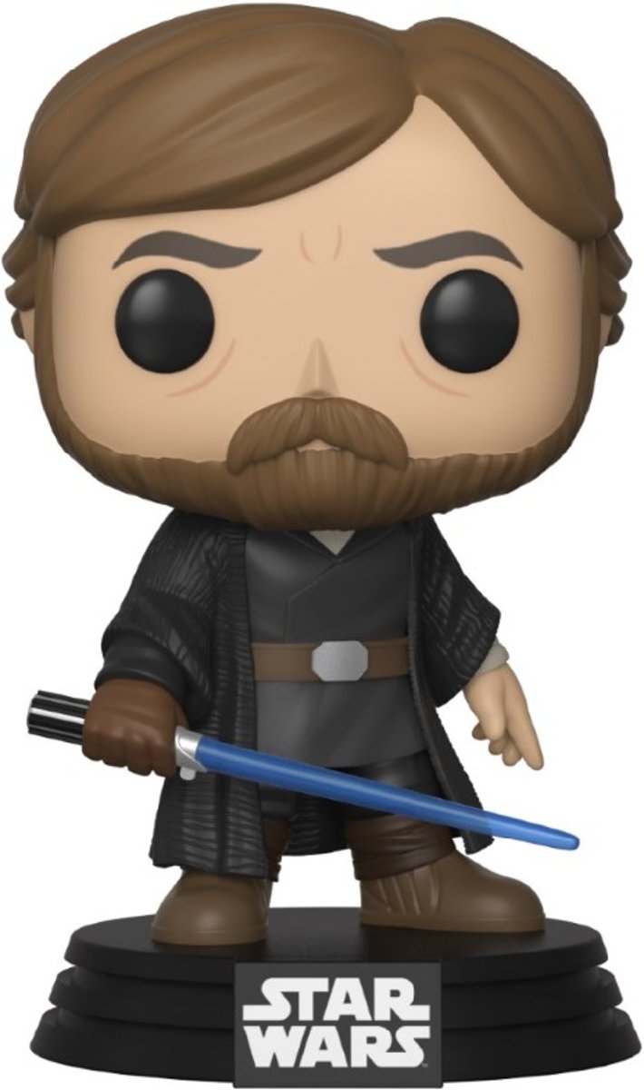 Pop Star Wars E8 Luke Skywalker Final Battle Vinyl Figure