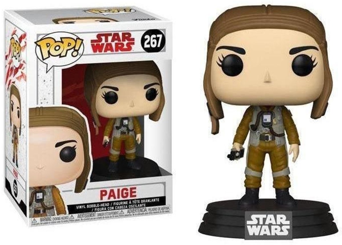 Pop Star Wars E8 Paige Vinyl Figure