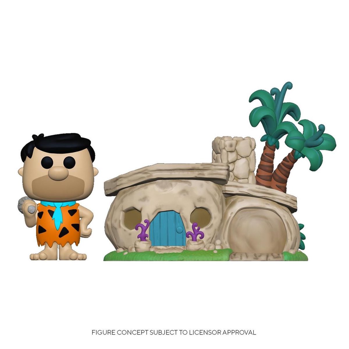 Pop Town Flintstones Home