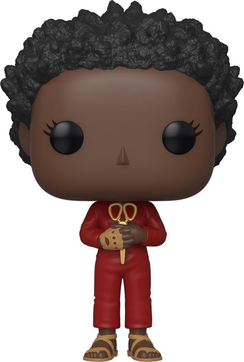 Pop Us Red with Oversized Scissors Vinyl Figure