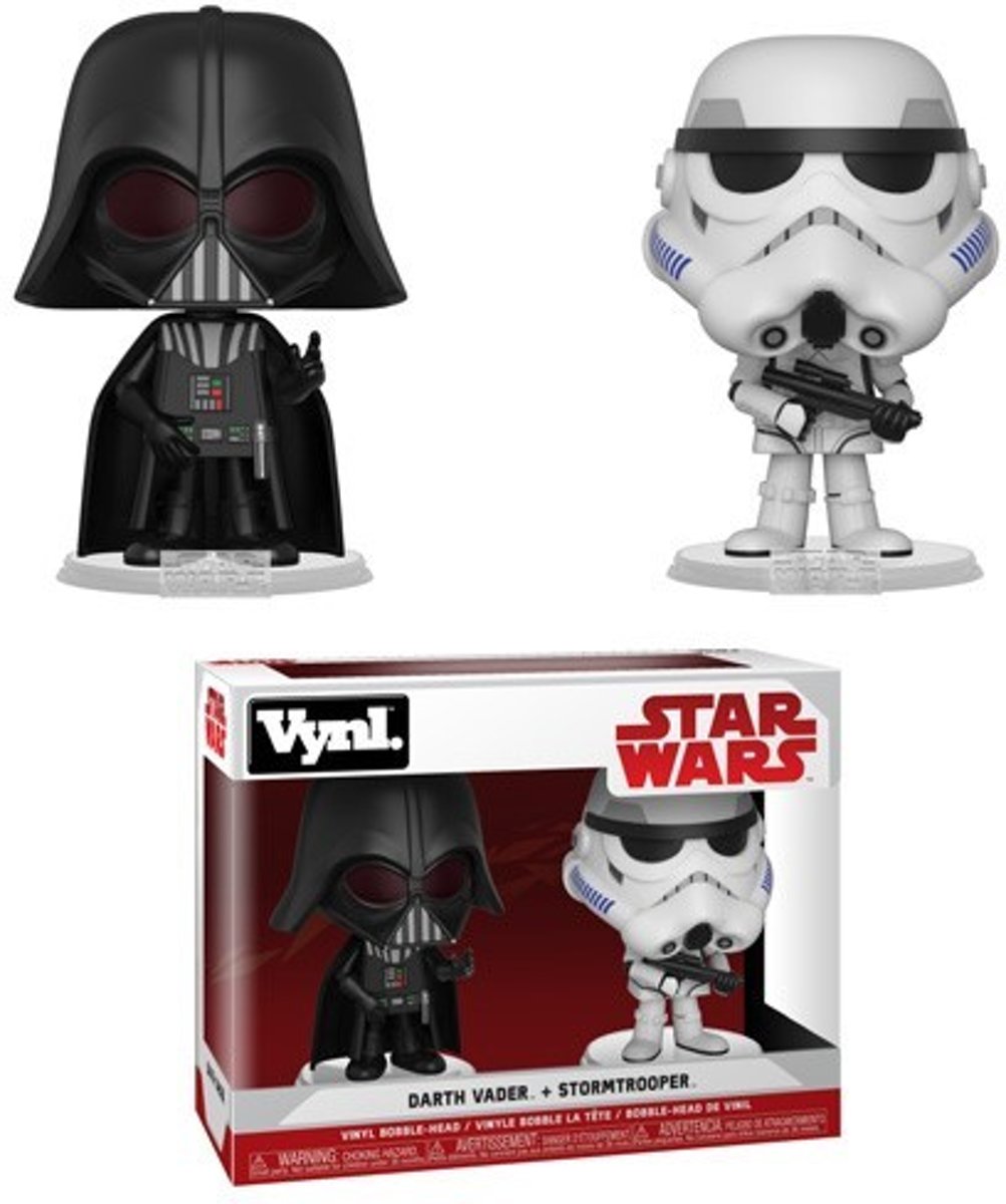 Pop Vynl: Star Wars - Darth Vader and Stormtrooper 2-Pack