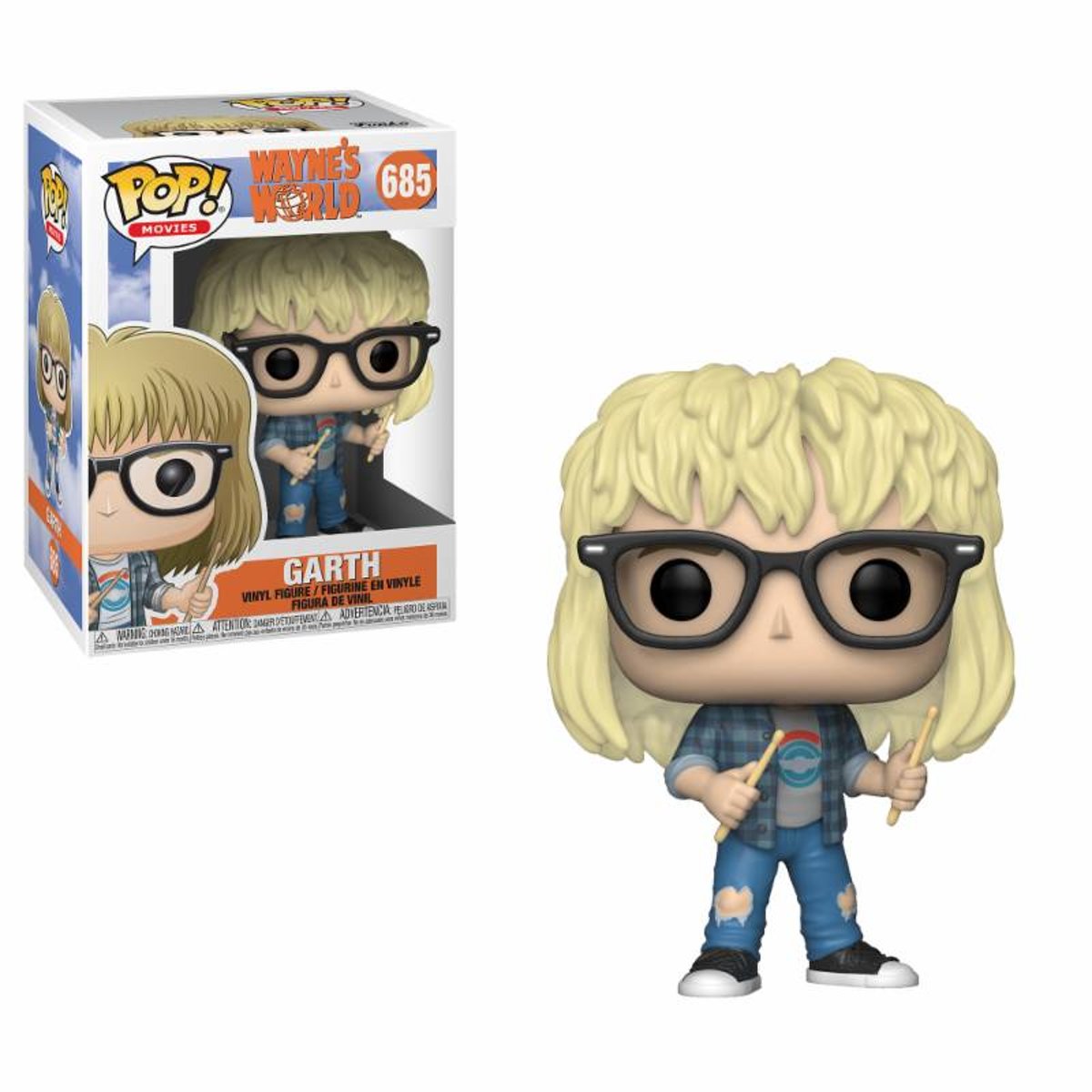 Pop Waynes World Garth Vinyl Figure