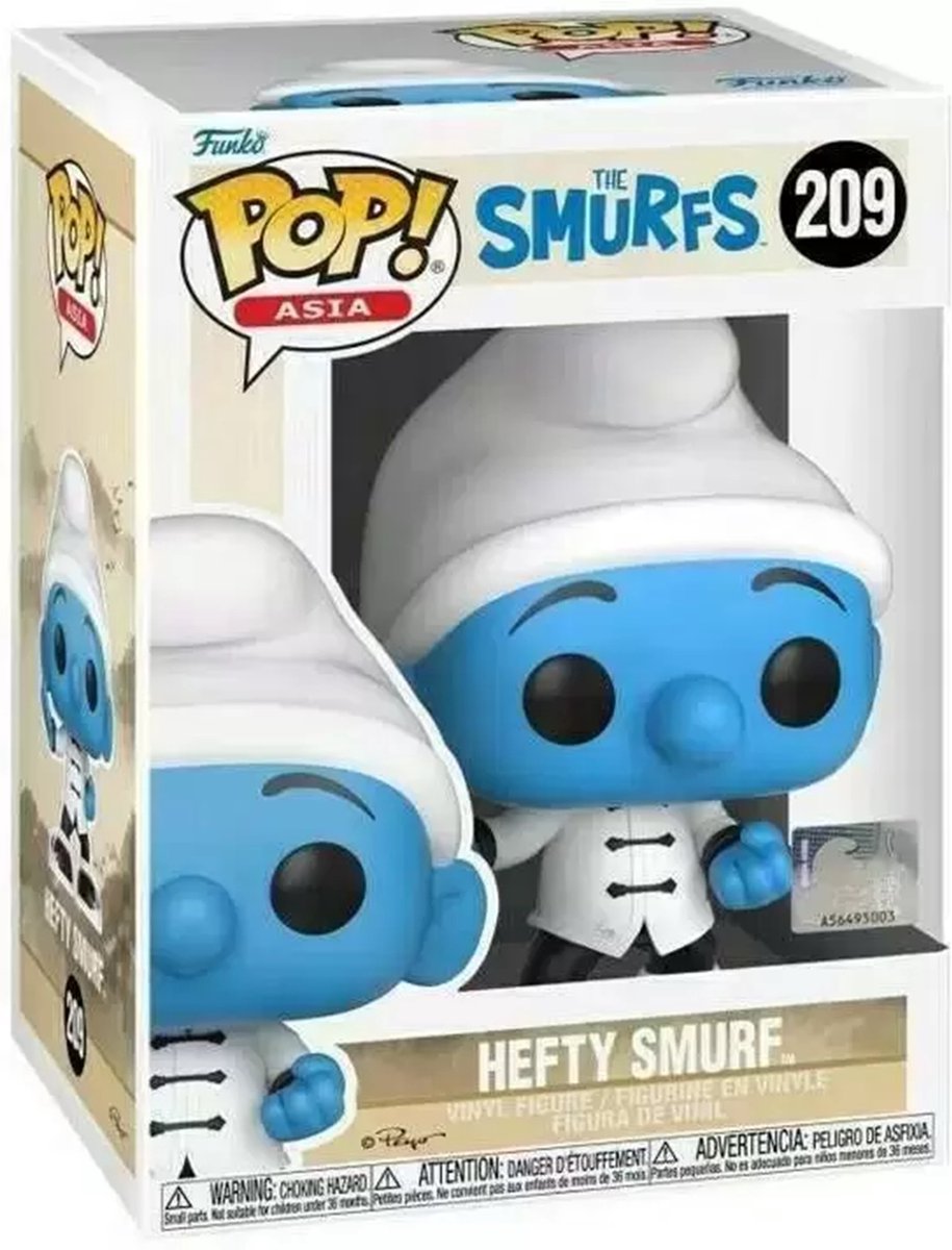 Potige Smurf -   Asia - Hefty smurf-   - Pop! Asia - Verzamelfiguur- Nr 209