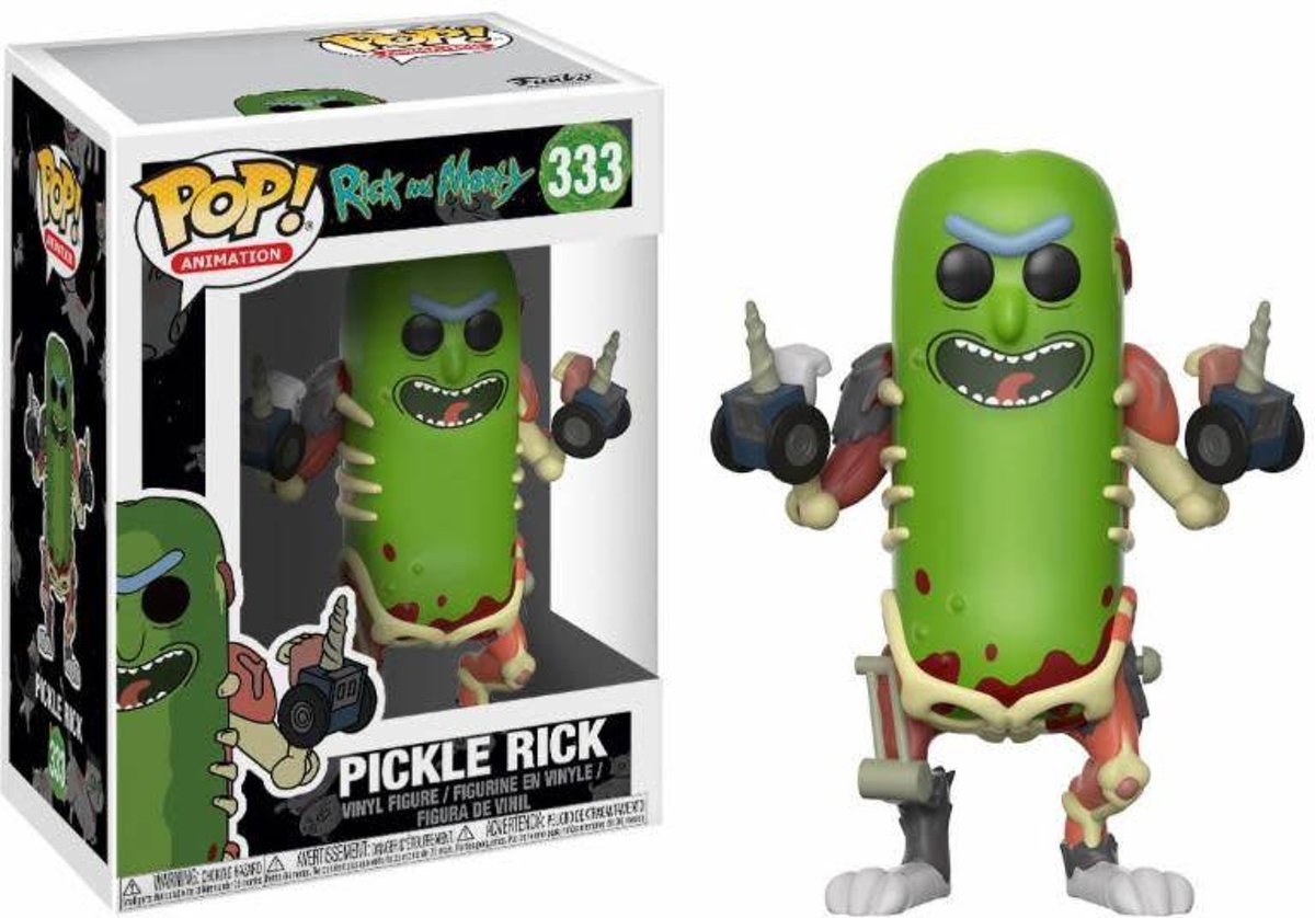 RICK & MORTY - Bobble Head POP N° 333 - Pickle Rick