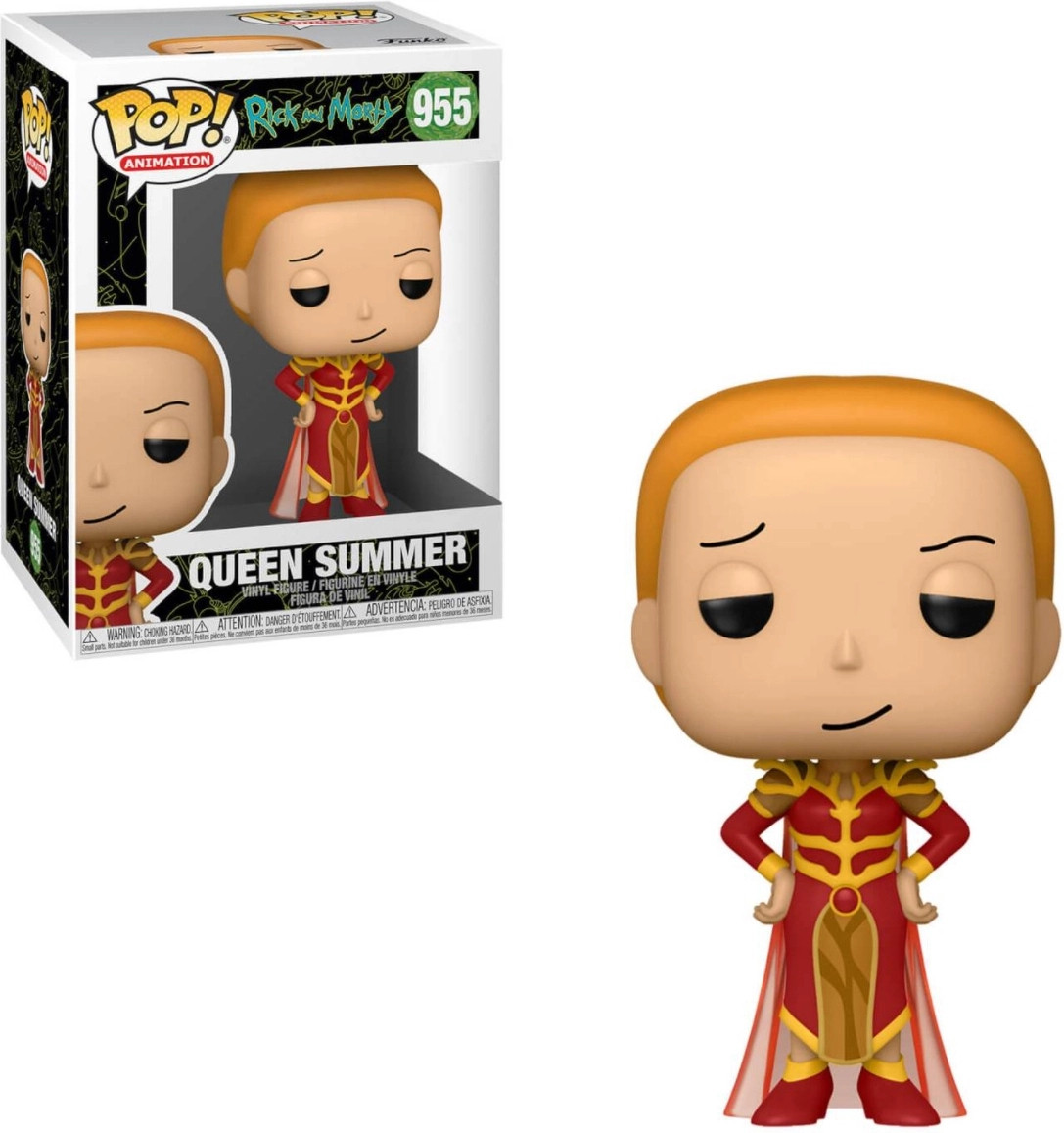 Rick and Morty   Pop Vinyl: Queen Summer