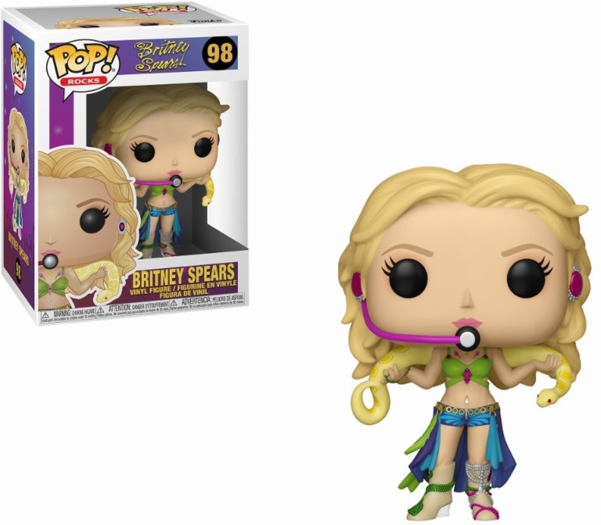 Rocks POP! Vinyl Figure Britney Spears - Slave 4U 9 cm
