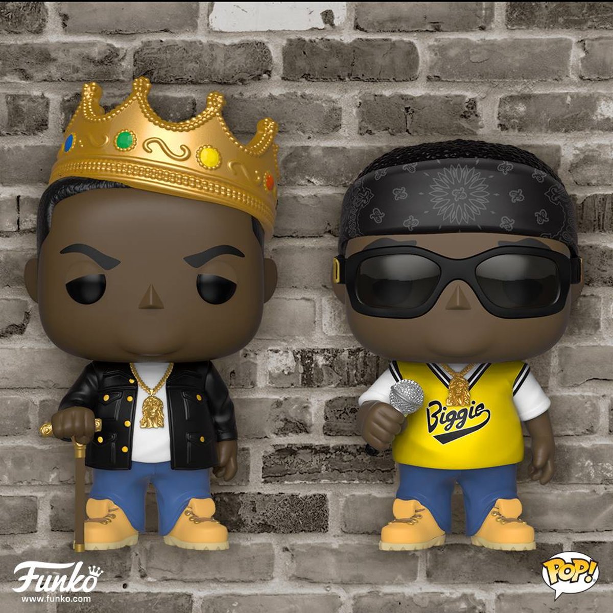 Rocks POP! Vinyl Figure Notorious B.I.G. with Crown 9 cm