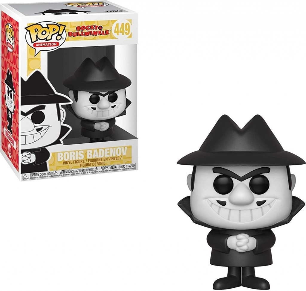 Rocky & Bullwinkle   Pop Vinyl: Boris Badenov