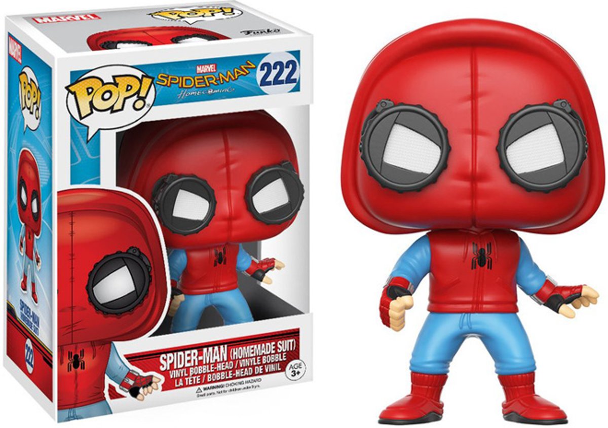 SPIDER-MAN HOMECOMING - Bobble Head POP N° 222 - Homemade Suit