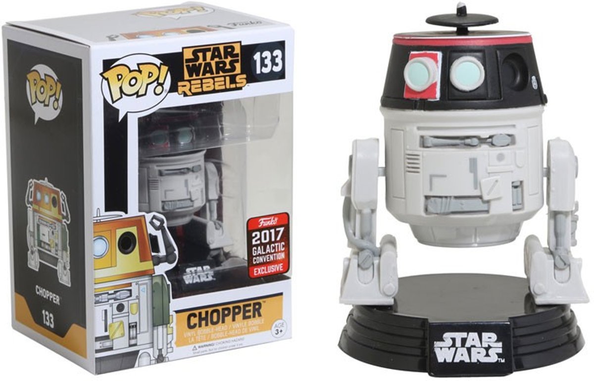 STAR WARS CELEBRATION 2017 - Bobble Head POP N° 113 - Rebel Chopper