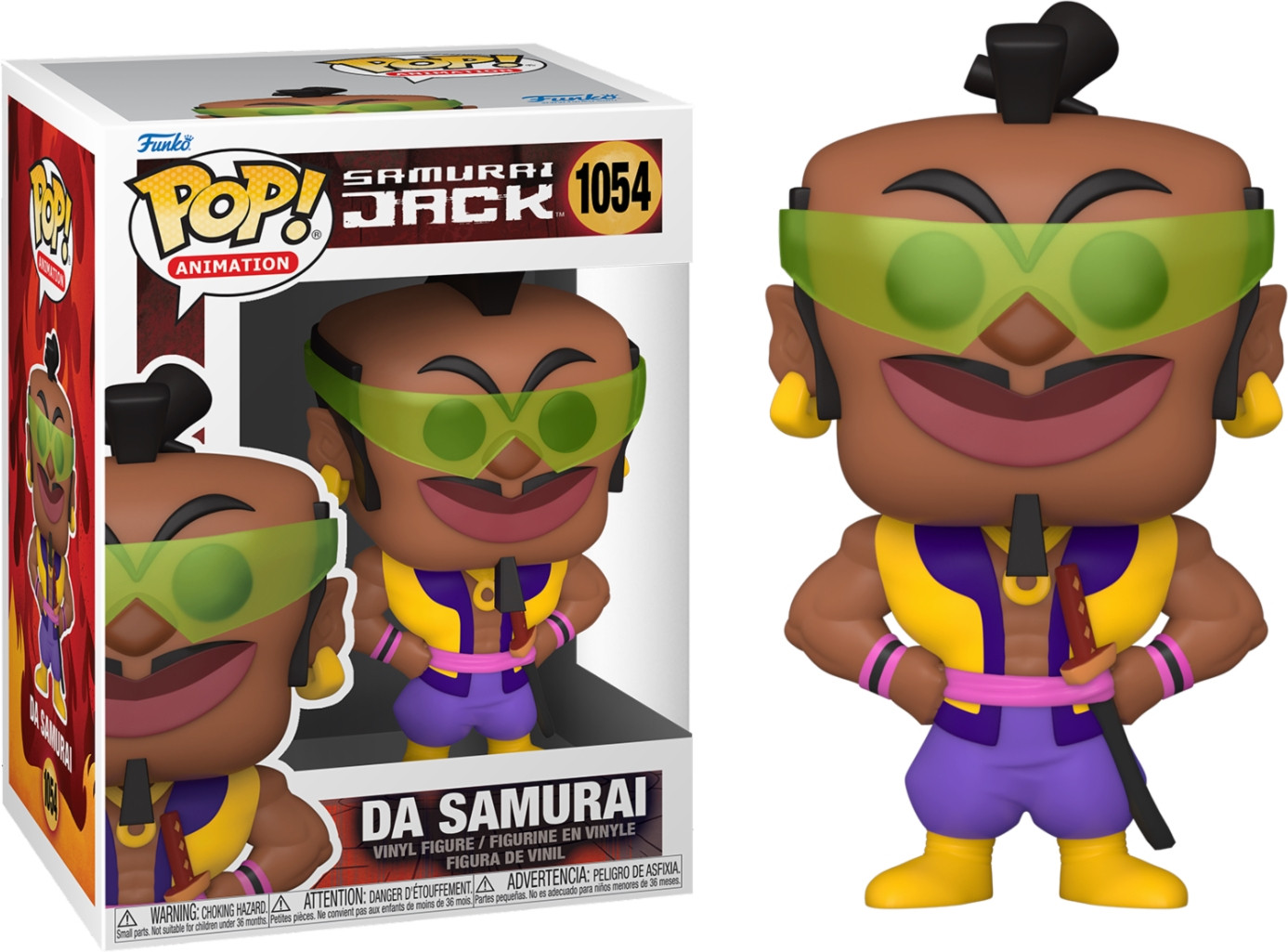 Samurai Jack   Pop Vinyl: Da Samurai (1054)