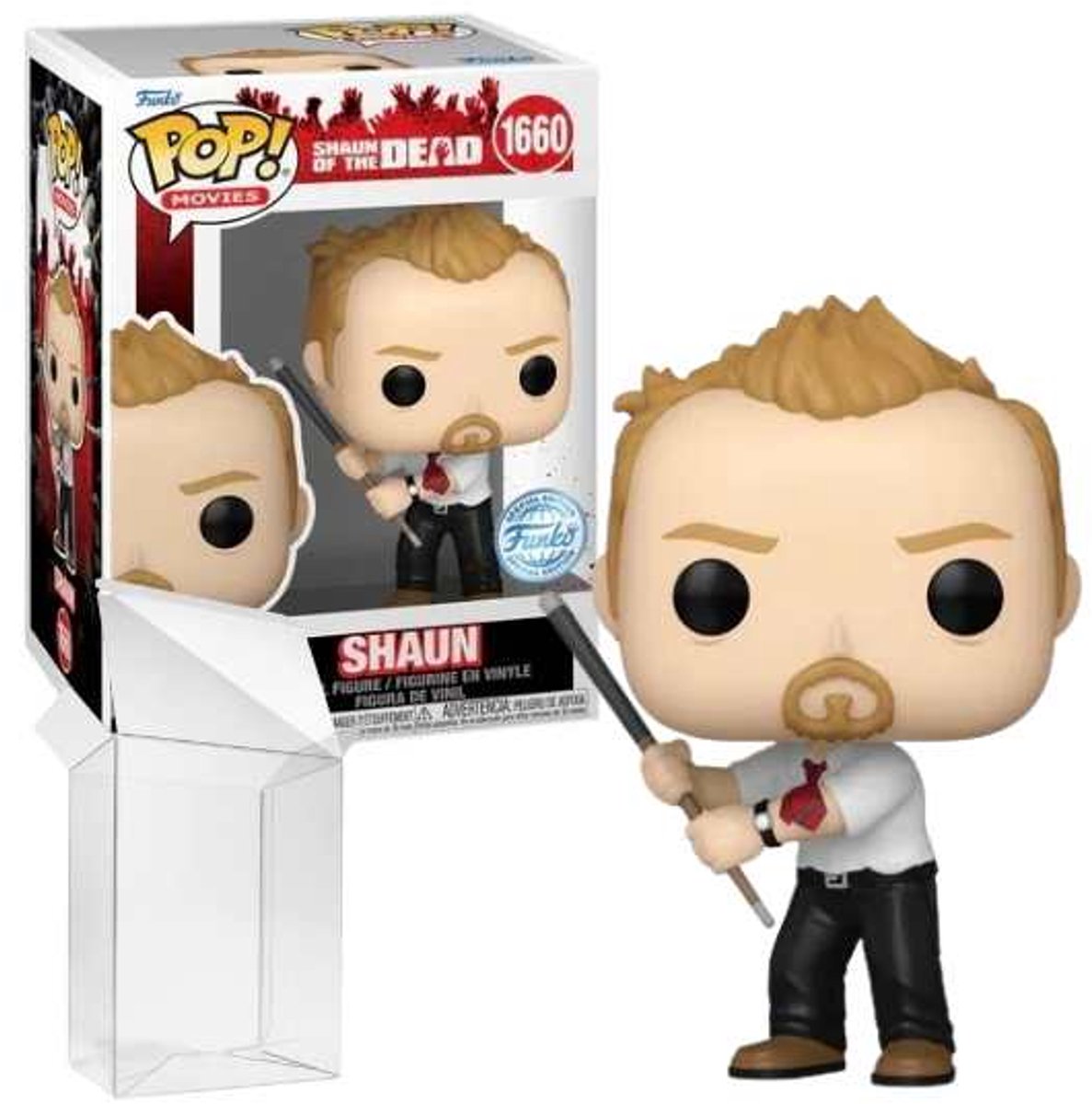 Shaun Of The Dead Shaun (Chase Editie mogelijk!) vinylfiguur 1660   Pop! standaard Unisex