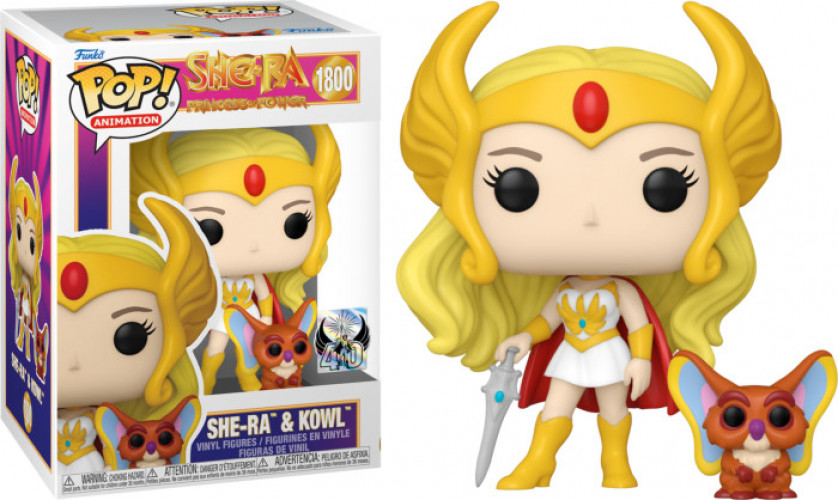 She-Ra: Princess of Power   Pop Vinyl: She-Ra & Kowl
