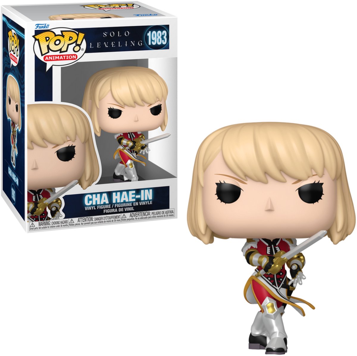 Solo Leveling Cha Hae-In Vinyl Figur 1983 Unisex   Pop! - Neutraal - Standard