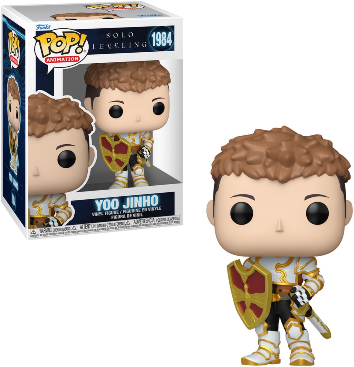 Solo Leveling Yoo Jinho Vinyl Figur 1984 Unisex   Pop! - Neutraal - Standard