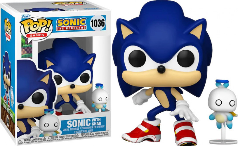 Sonic the Hedgehog   Pop Vinyl: Sonic with Hero Chao