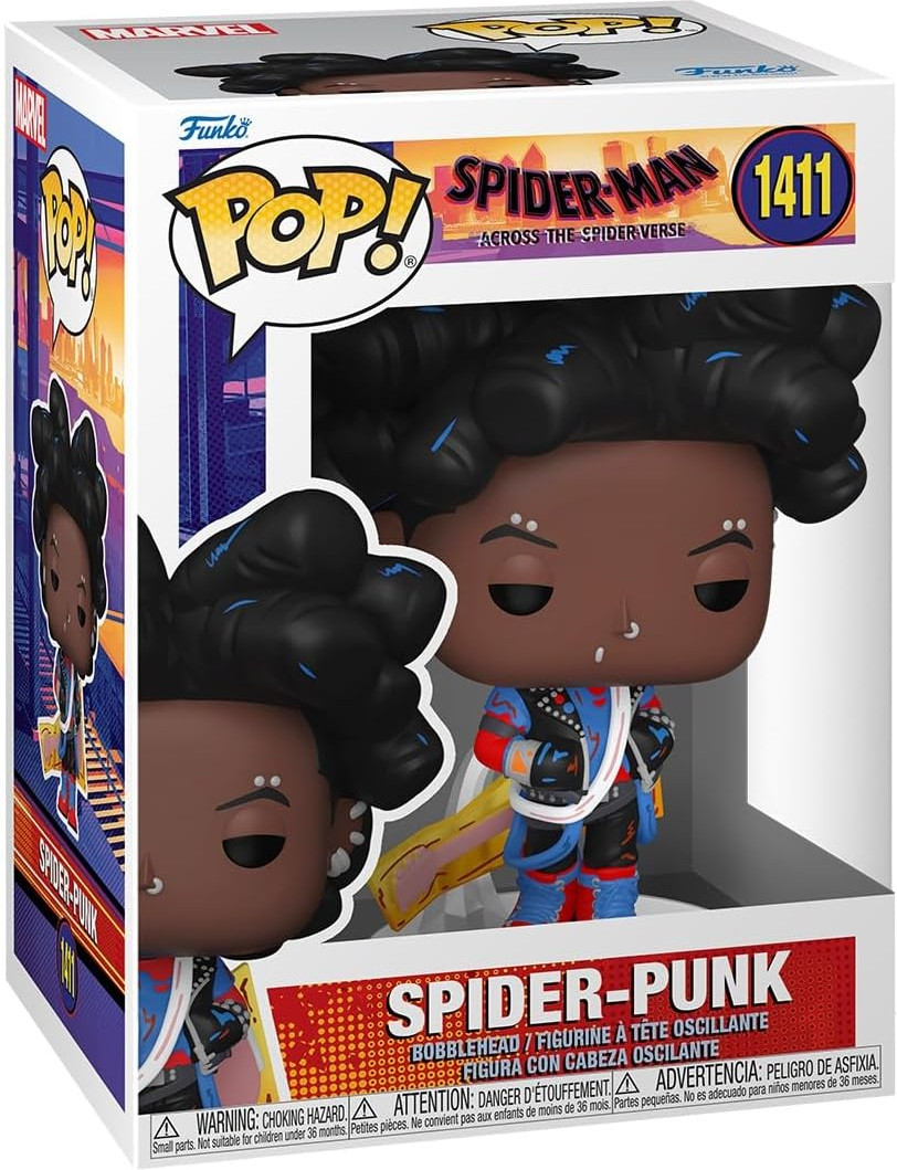 Spider-Man: Across the Spider-Verse   Pop Vinyl: Spider-Punk