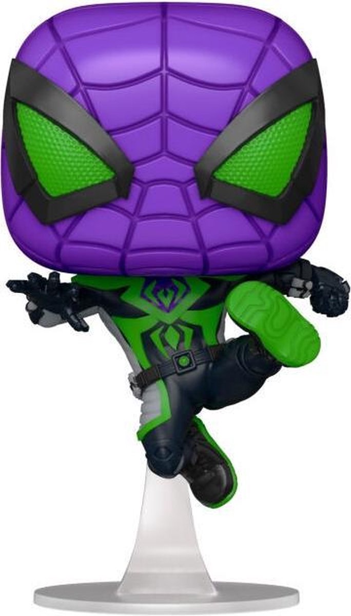 Spider-Man Miles Morales Pop Vinyl: Miles Morales Purple Reign