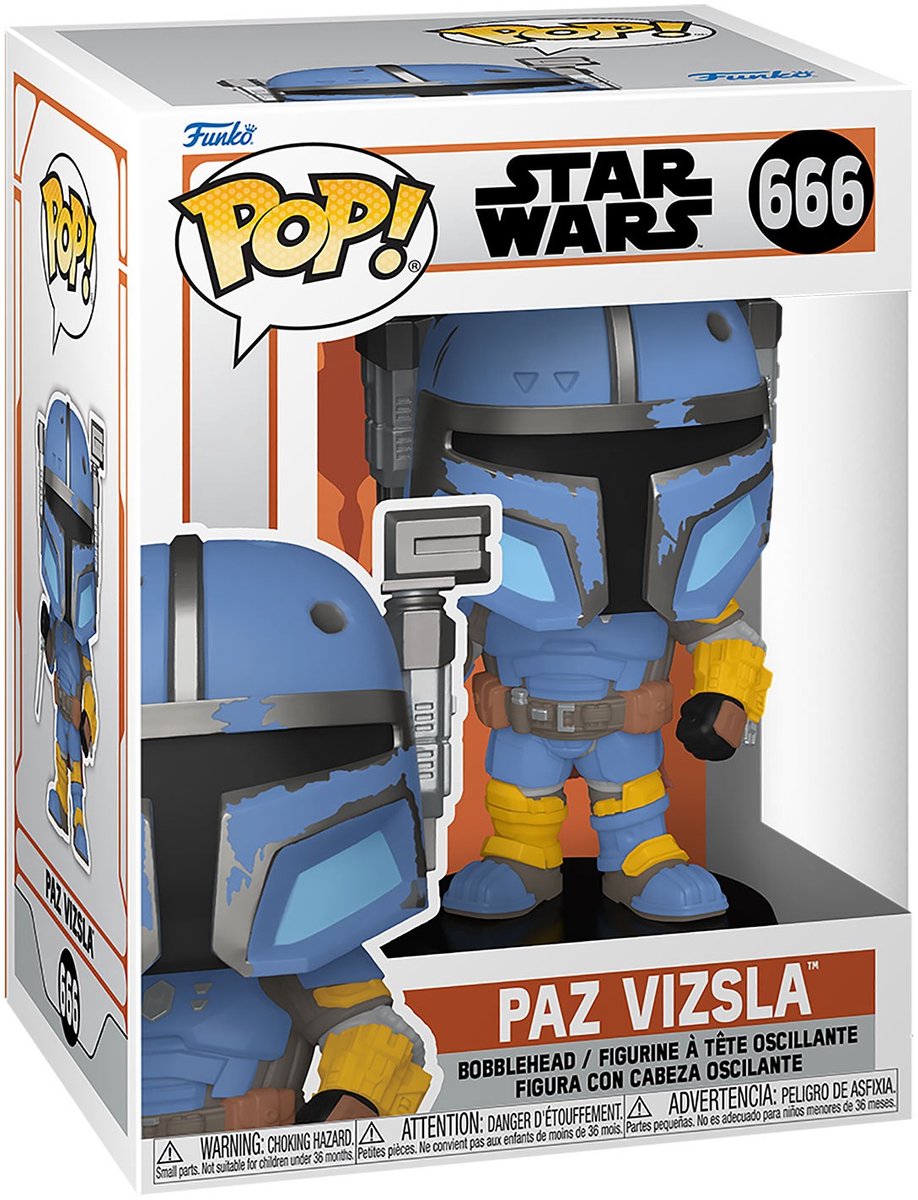 Star Wars - Paz Vizsla -   POP! 666
