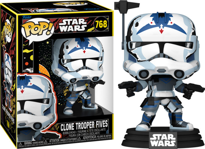Star Wars Clone Wars   Pop Vinyl: Fives (Retro)