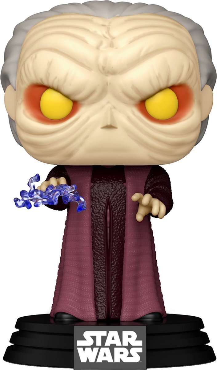 Star Wars Emperor Palpatine vinylfiguur 738   Pop! meerkleurig