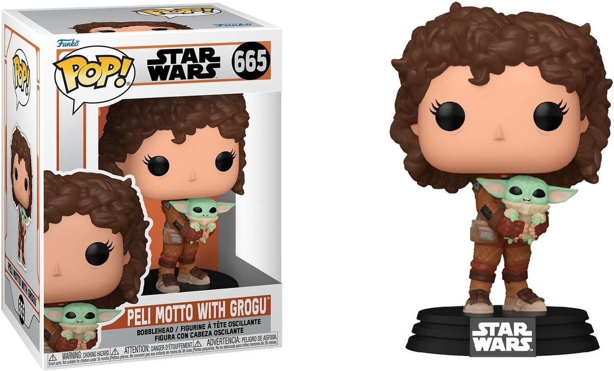 Star Wars   Pop Vinyl: Peli Motto with Grogu