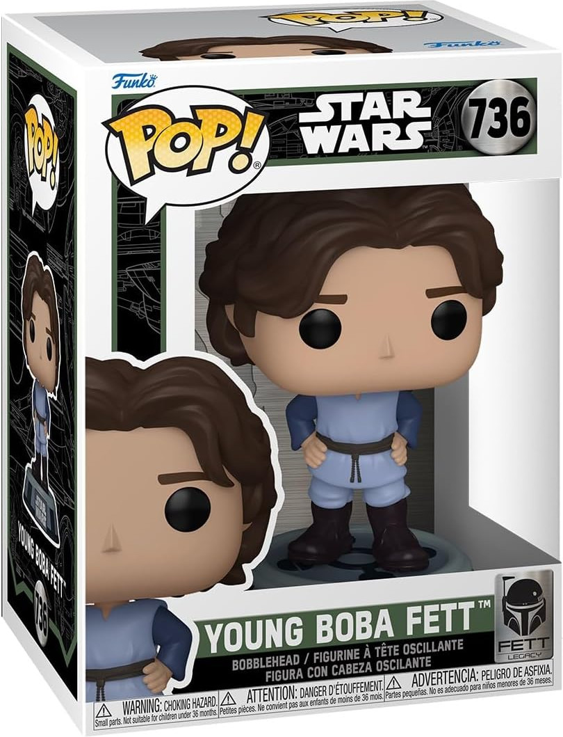 Star Wars   Pop Vinyl: Young Boba Fett