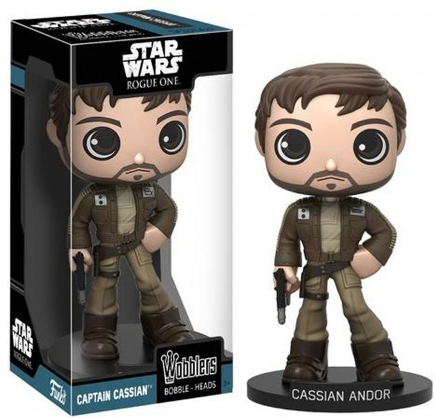 Star Wars Rogue One Wobblers - Captain Cassian (schade aan doos)