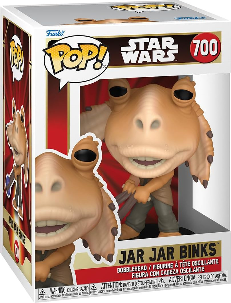 Star Wars The Phantom Menace 25th Anniversary   Pop Vinyl: Jar Jar Binks