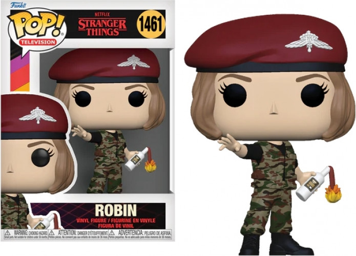 Stranger Things   Pop Vinyl: Robin with Cocktail