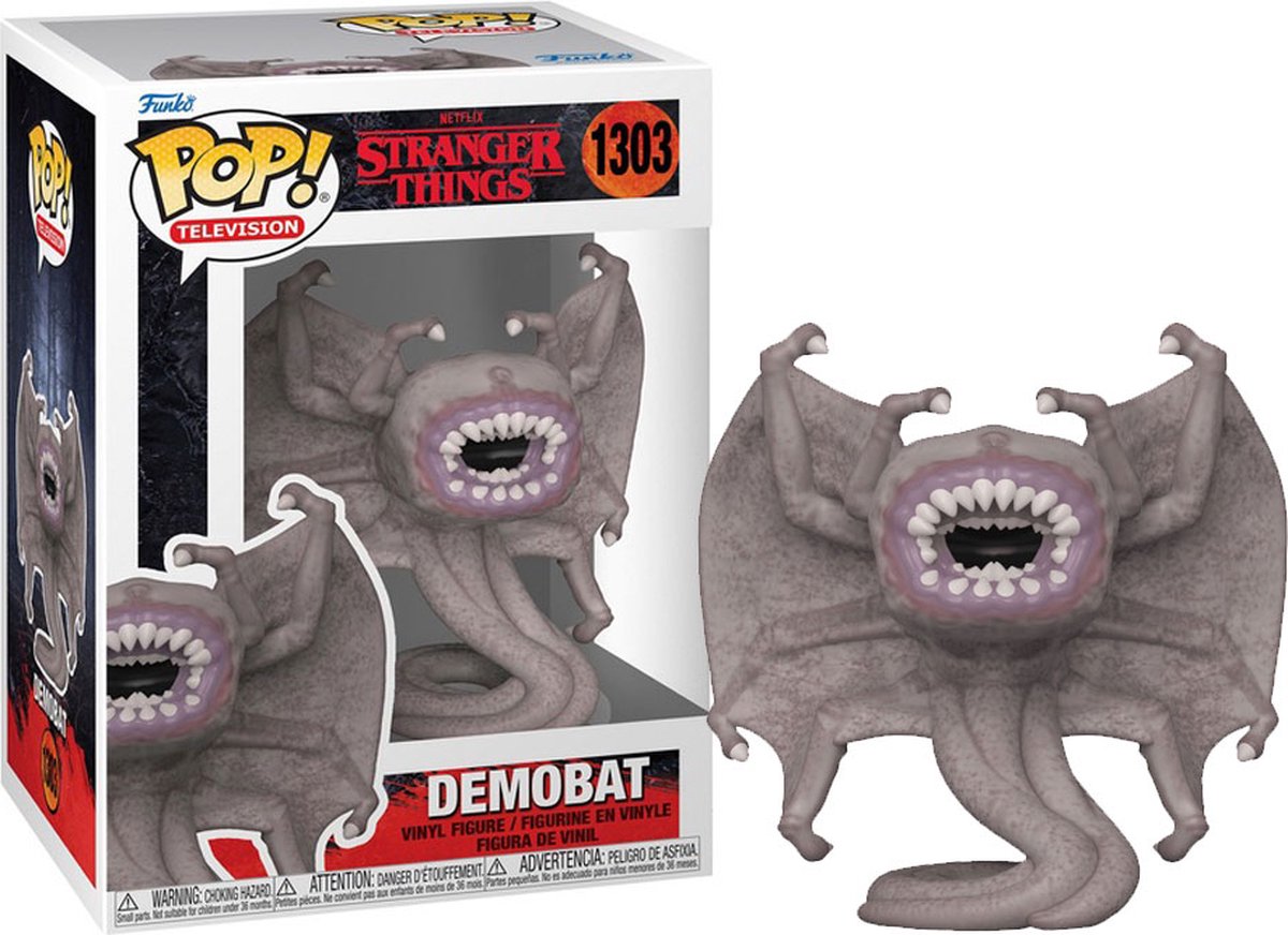 Stranger Things POP! TV Vinyl Figure Demo-bat