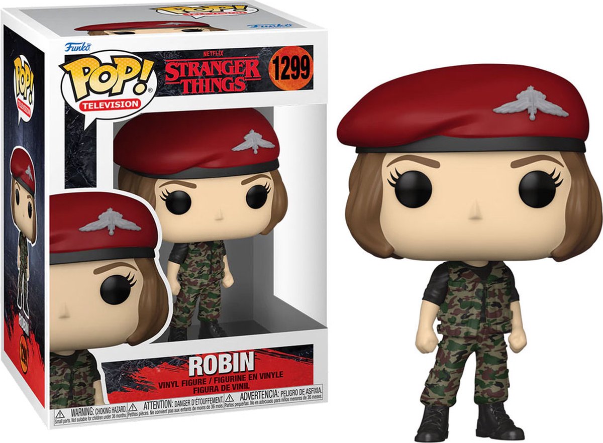 Stranger Things POP! TV Vinyl Figure Hunter Robin