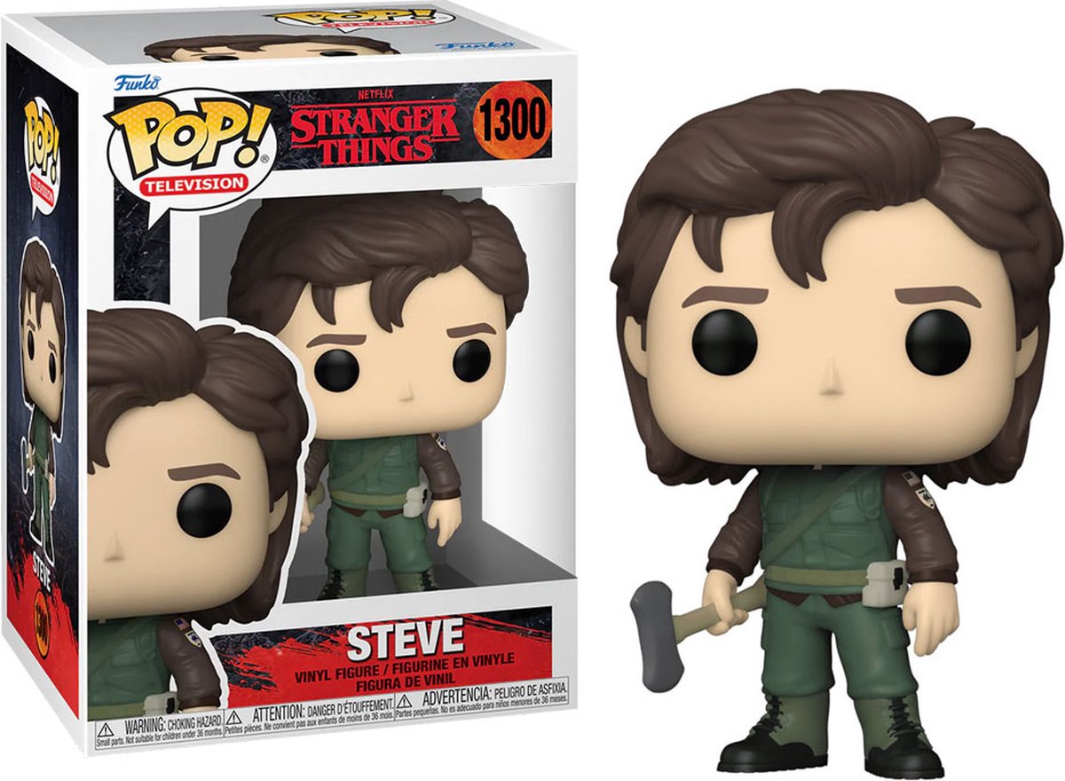 Stranger Things POP! TV Vinyl Figure Hunter Steve