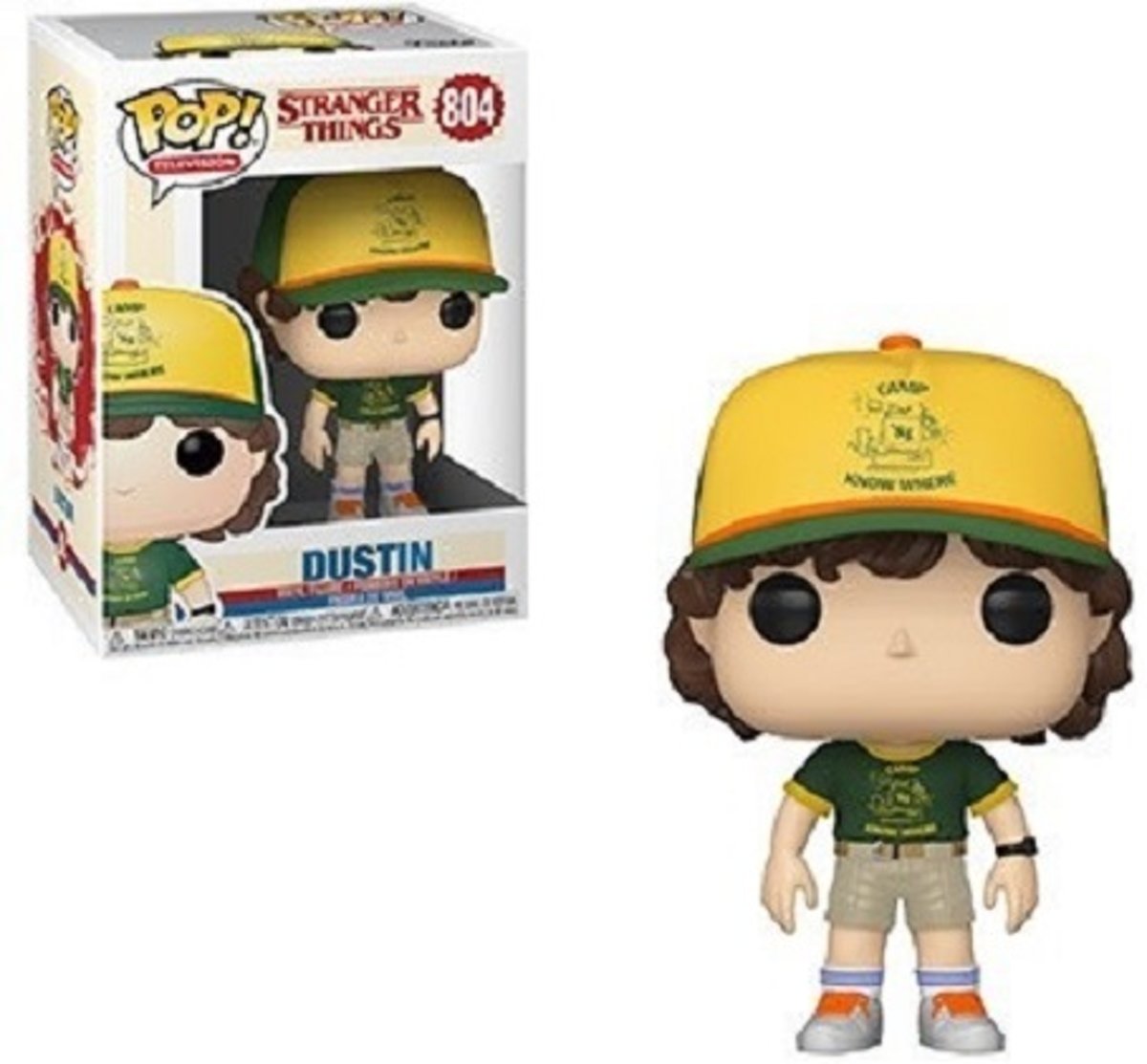 Stranger Things Season 3 POP! Vinyl Figure Dustin (At Camp) 9 cm