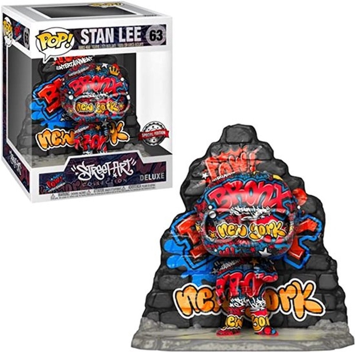 Street Art Collection Deluxe   Pop Vinyl: Stan Lee Special Edition