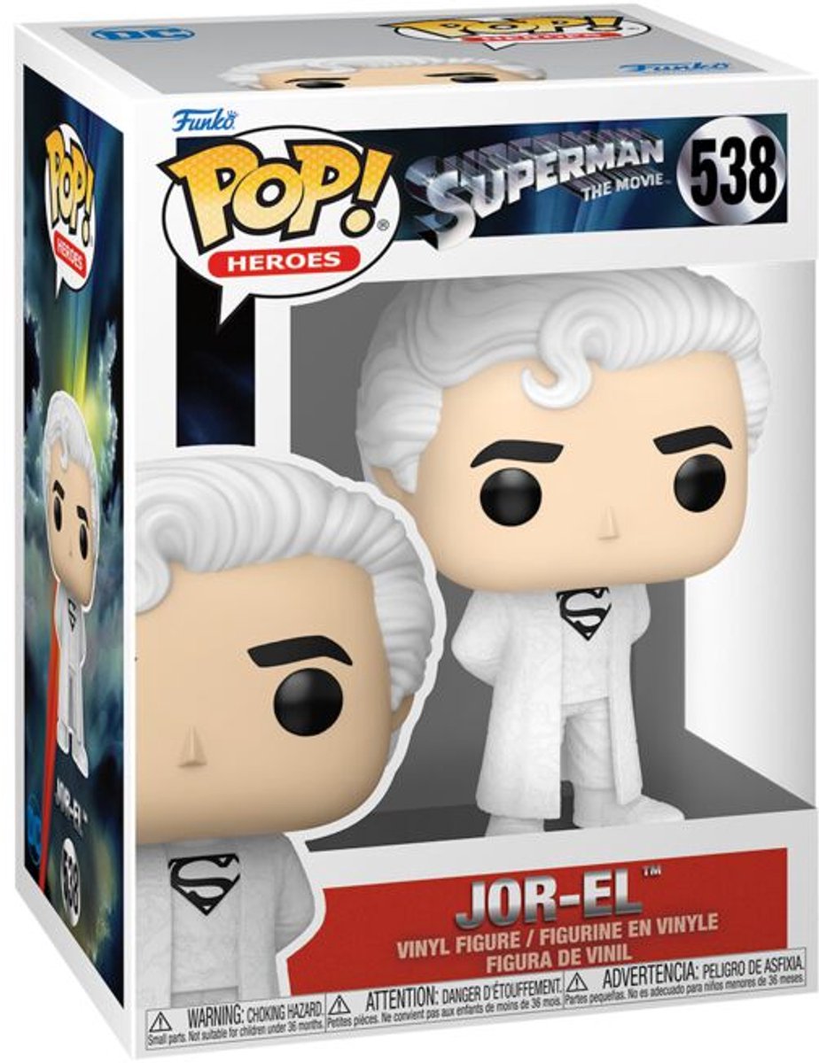 Superman Jor-El vinylfiguur 538 Unisex   Pop! - Neutraal - Standard