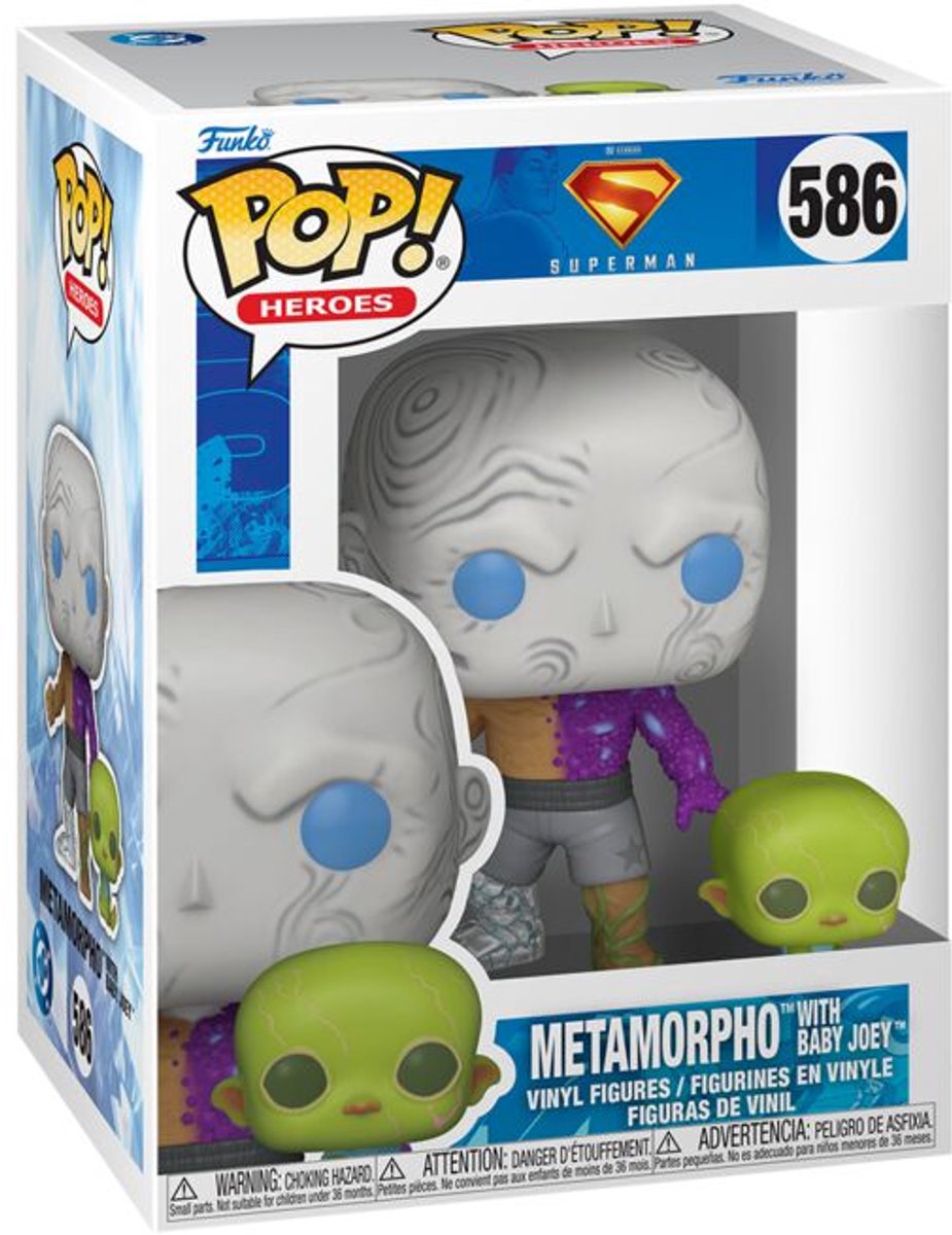 Superman Metamorpho vinylfiguur 586 Unisex   Pop! - Neutraal - Standard
