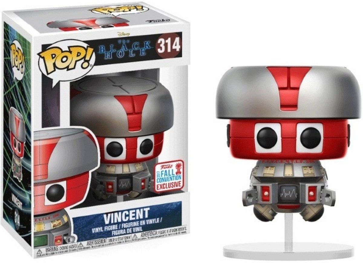 THE BLACK HOLE - Bobble Head POP N° 317 - Vincent NYCC 2017