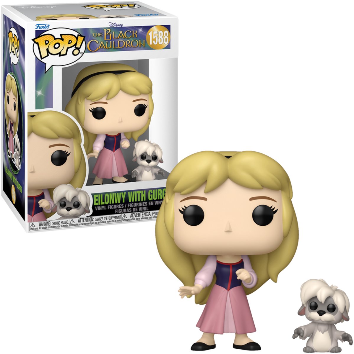 Taran und der Zauberkessel Eilonwy with Gurgi vinylfiguur 1588 Unisex   Pop! - Neutraal - Standard