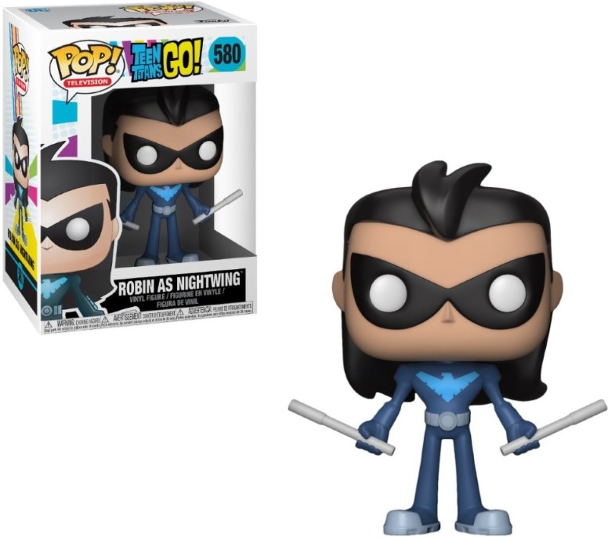 Teen Titans Go! POP! Vinyl Figure Robin as Nightwing 9 cm