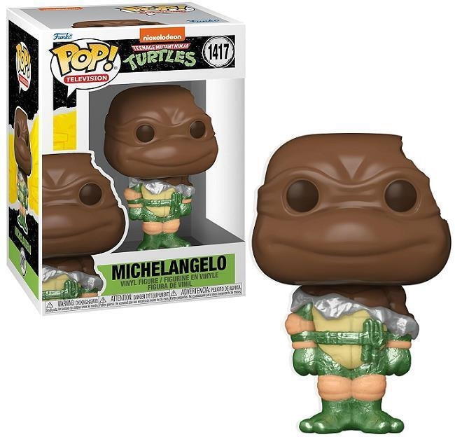 Teenage Mutant Ninja Turtles   Pop Vinyl: Chocolate Michelangelo