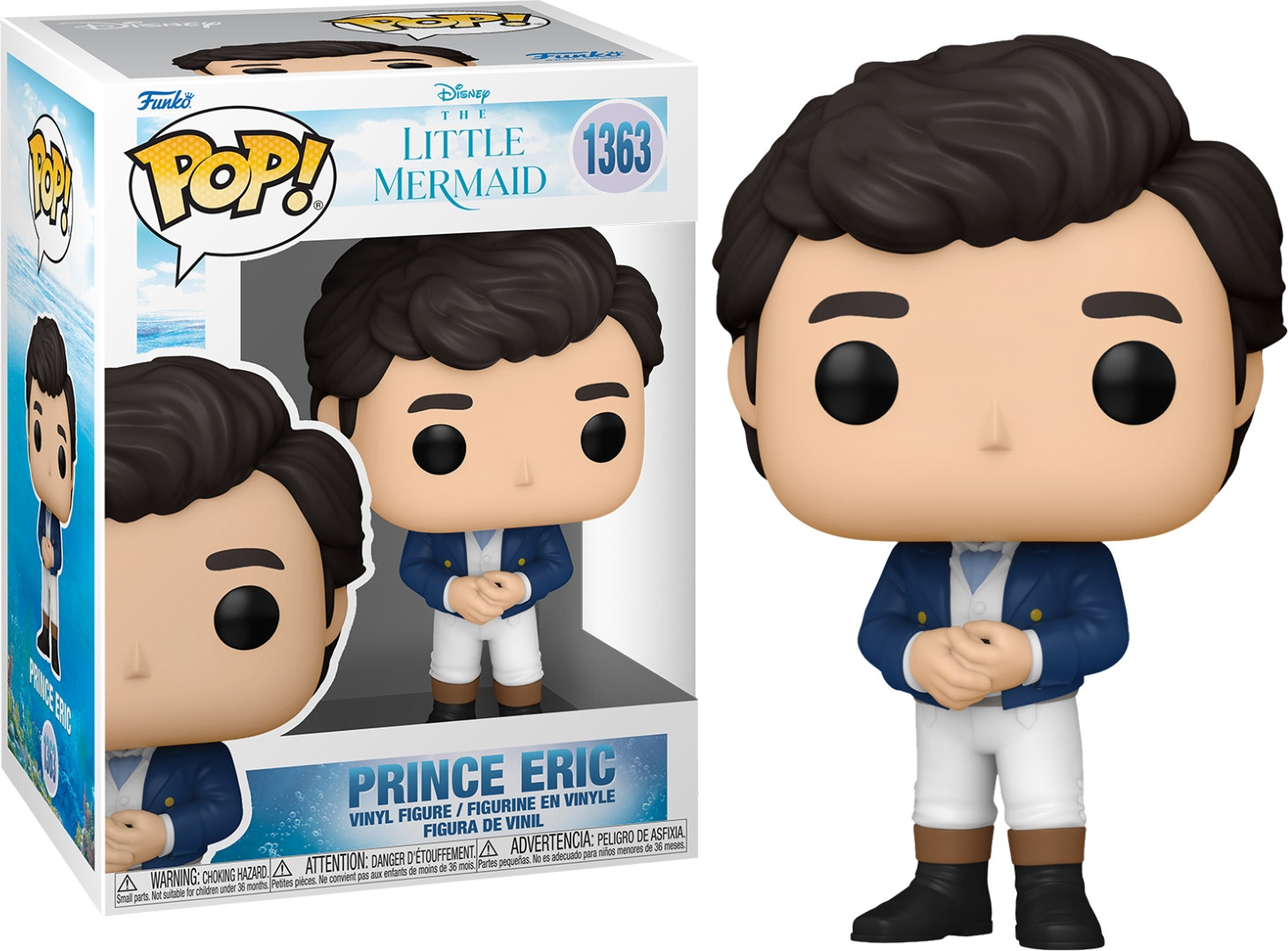 The Little Mermaid Live-Action   Pop Vinyl: Prince Eric