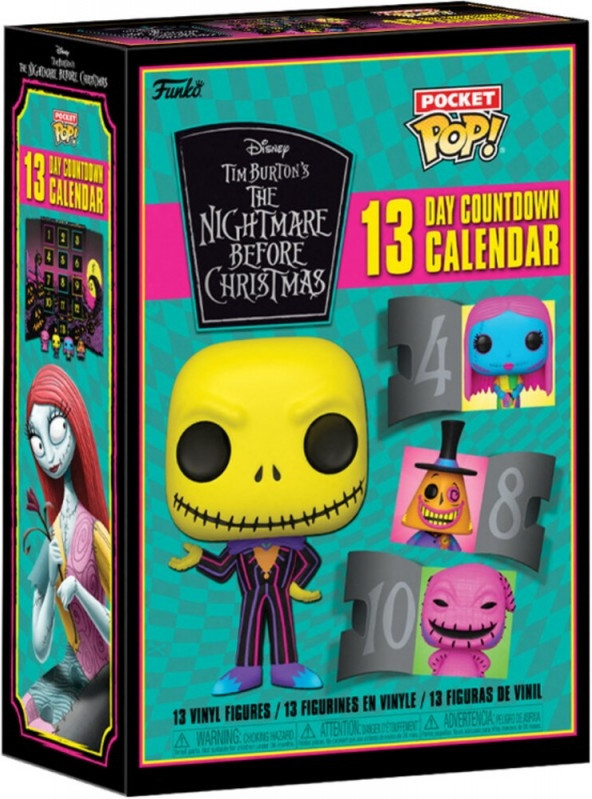 The Nightmare Before Christmas Pocket Pop 13-Day Advent Calendar