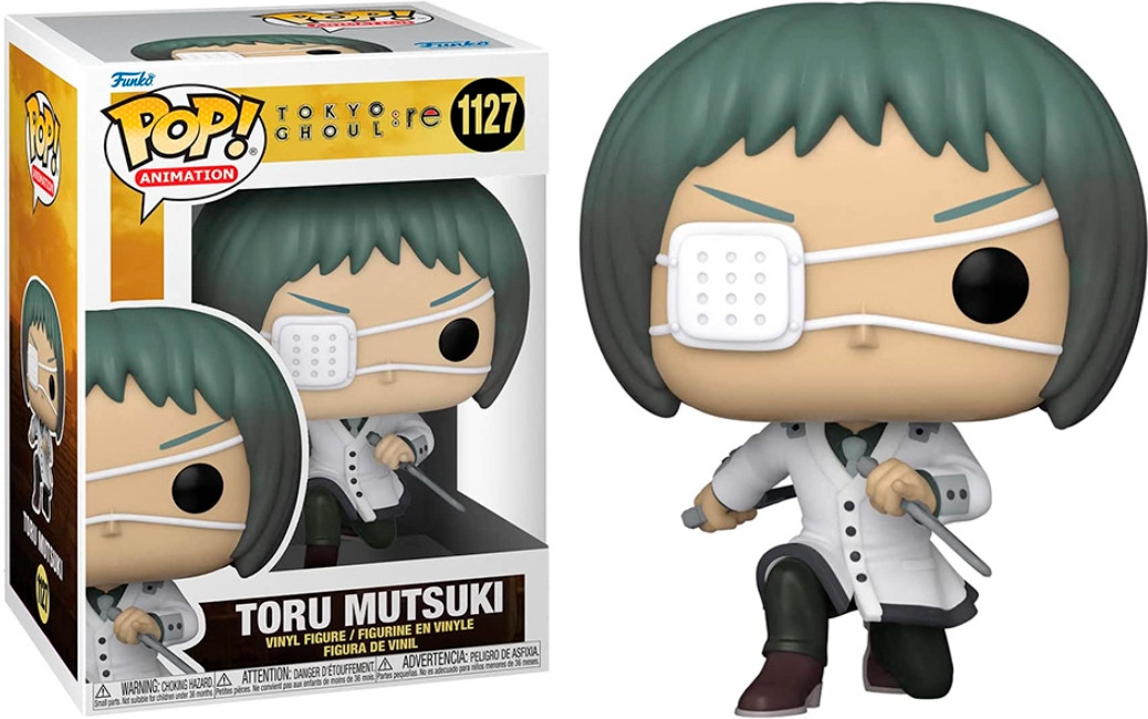 Tokyo Ghoul:Re   Pop Vinyl: Toru Mutsuki (schade aan doos)