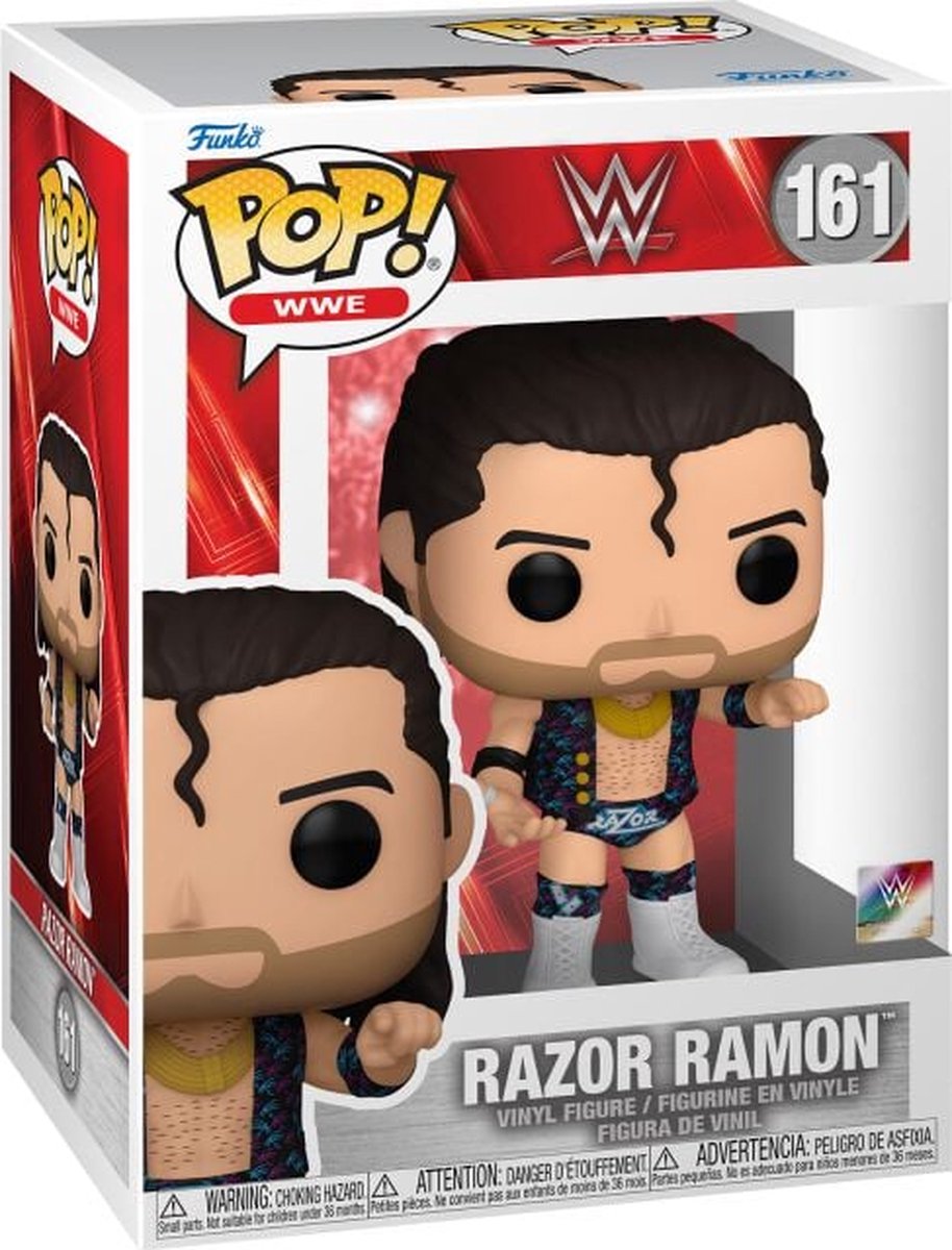 WWE Razor Ramon vinyl figuur 161   Pop! all-over PVC - Fan merch, sport, WWE/Wrestling