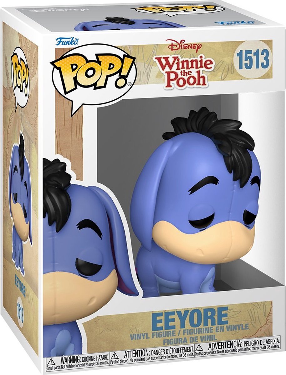 Winnie The Pooh Eeyore vinylfiguur 1513   Pop! meerkleurig