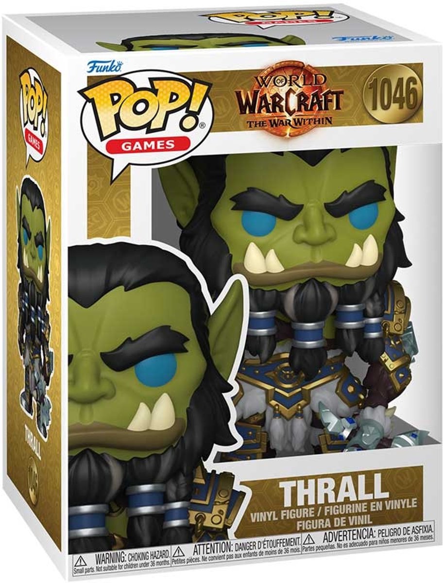 World Of Warcraft Thrall vinylfiguur 1046   Pop! meerkleurig