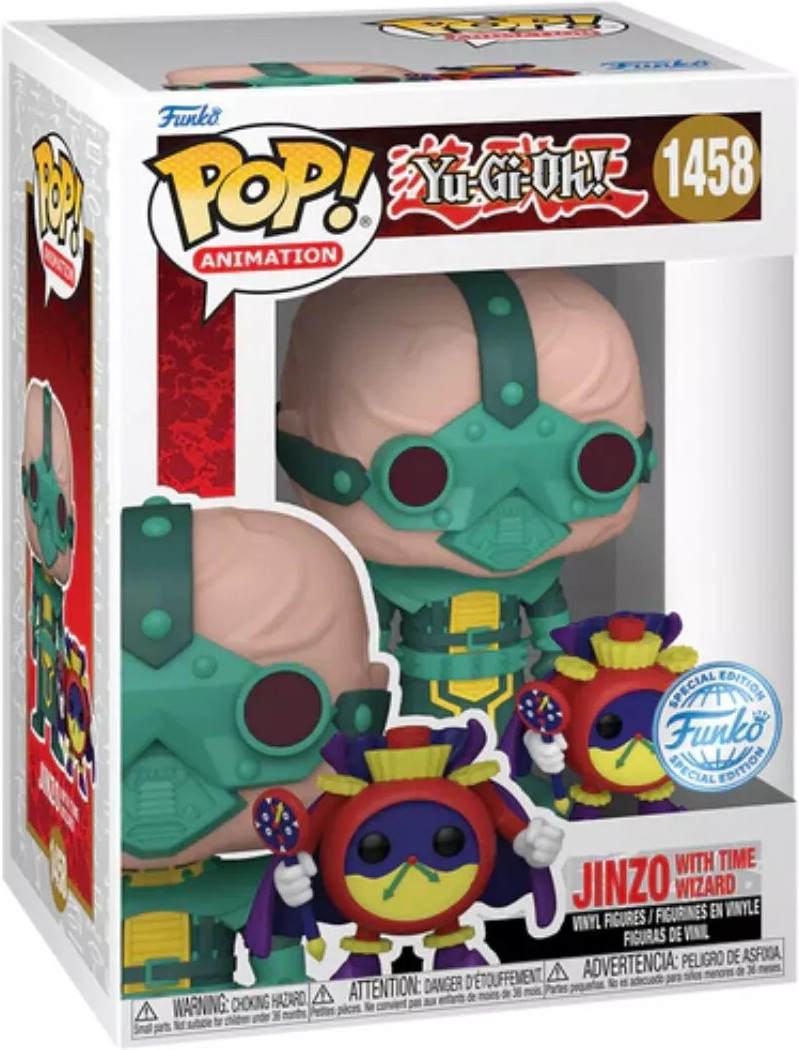 Yu-Gi-Oh!   Pop Vinyl: Jinzo with Time Wizard (Special Edition)