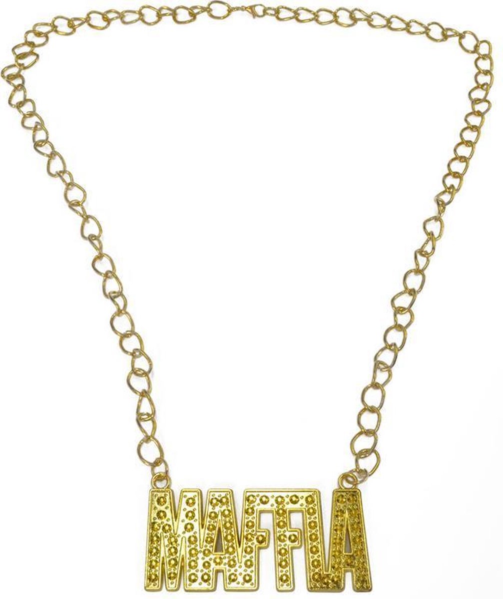 Gouden Maffia rapper ketting